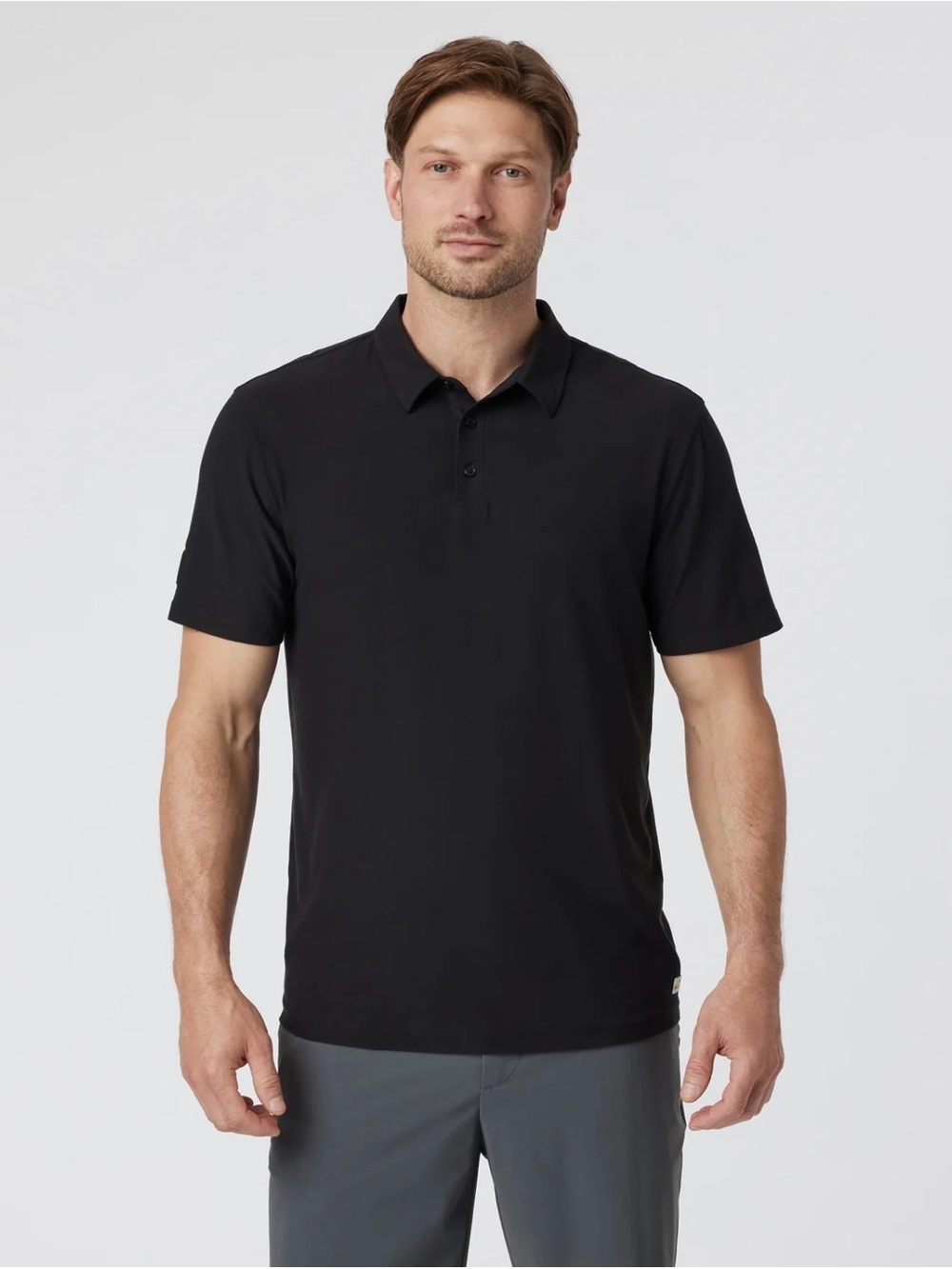 NWT Vuori Strato Tech Polo Black M
